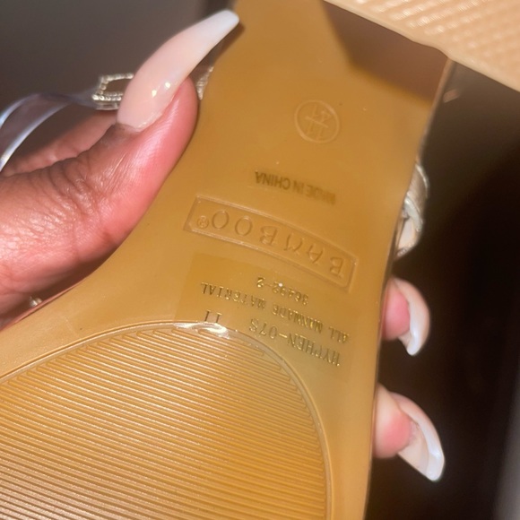 Clear Chunky Heels - Picture 4 of 6